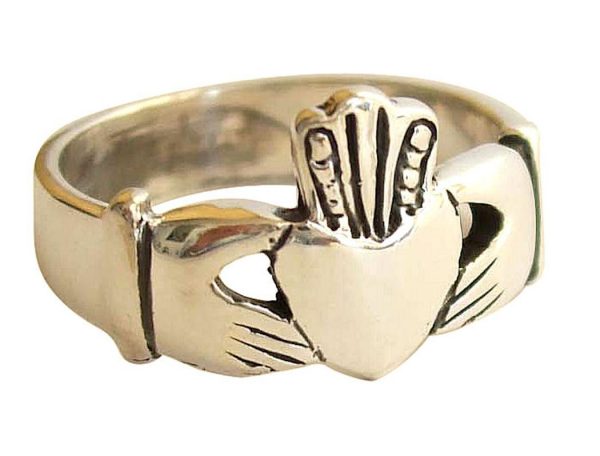 Gemshine  - Damen - Ring - 925 Silber - Claddagh – Bild 4