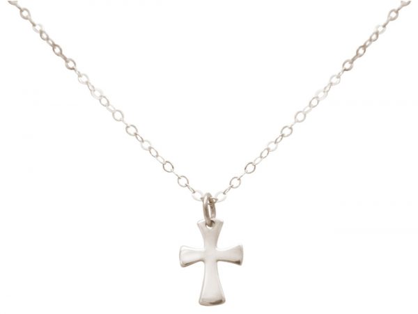 Gemshine  - Unisex - Anhänger - 925 Sterling Silber - Kreuz - 45 cm