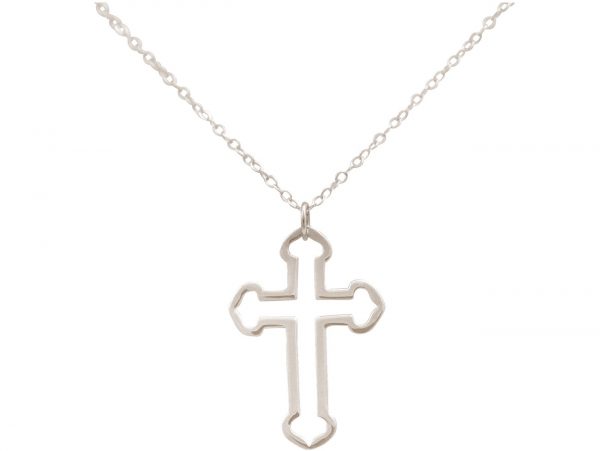 Gemshine  - Unisex - Anhänger - 925 Sterling Silber - Kreuz - 45 cm – Bild 3