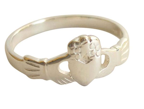 Gemshine  - Damen - Ring - 925 Silber - Claddagh, Ringgröße:55 (17.5)