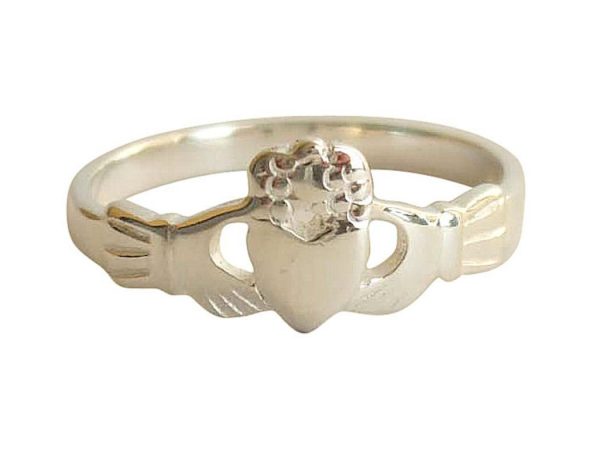 Gemshine  - Damen - Ring - 925 Silber - Claddagh, Ringgröße:55 (17.5) – Bild 3